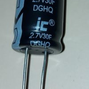 C01CE4 Capacitador Electrolítico 30F 2.7v