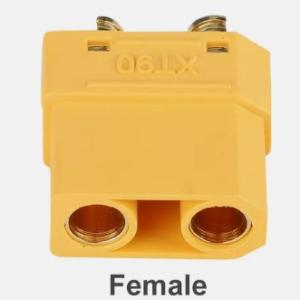 C06CONXT90 Conector Electrico XT90 Hembra