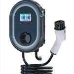 Cargador para carro electrico L2  7KW  240VAC 32A conector GBT tipo wallbox
