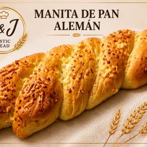 Manita de Pan Alemán — Pan Casero Recién Horneado